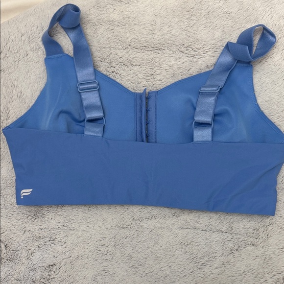 Fabletics Blue Front-Closure Bra - Picture 2 of 3